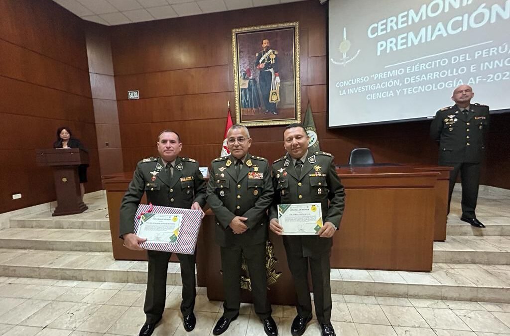 Escuela de Salud del Ejército ganó Premio Ejército del Perú Estímulo a la Investigación, Desarrollo e Innovación en Ciencia y Tecnología