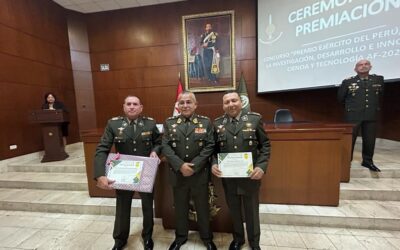 Escuela de Salud del Ejército ganó Premio Ejército del Perú Estímulo a la Investigación, Desarrollo e Innovación en Ciencia y Tecnología